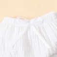 thumbnail image 5 of IROINNID Infant Girl's Summer Bow-knot Suspender Tops Shorts Clothes Set, 5 of 7