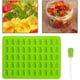 thumbnail image 4 of Silicone Gummy Bear Candy Mold 50 Pieces Gummy Bear Mold Wax Melt Mold with Dropper for DIY Baking Cake Food Chocolate Jelly Mini, 4 of 5
