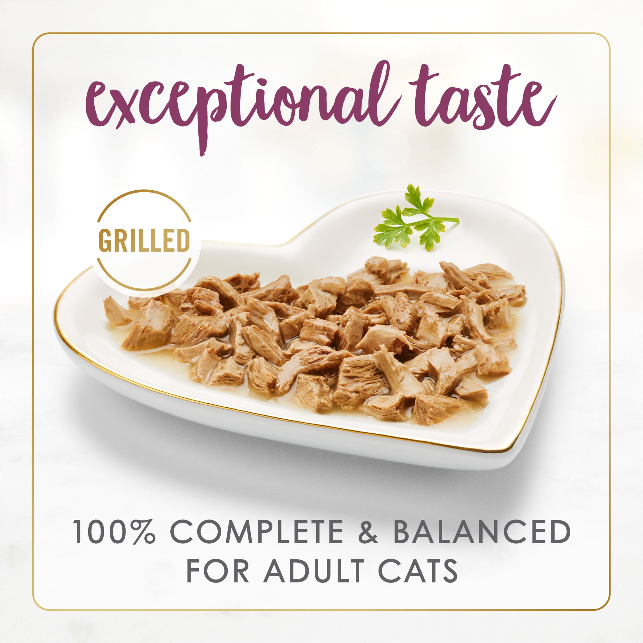 (2 pack) Purina Fancy Feast Grilled Wet Cat Food Chicken Feast in Wet Cat Food Gravy, 3 oz.