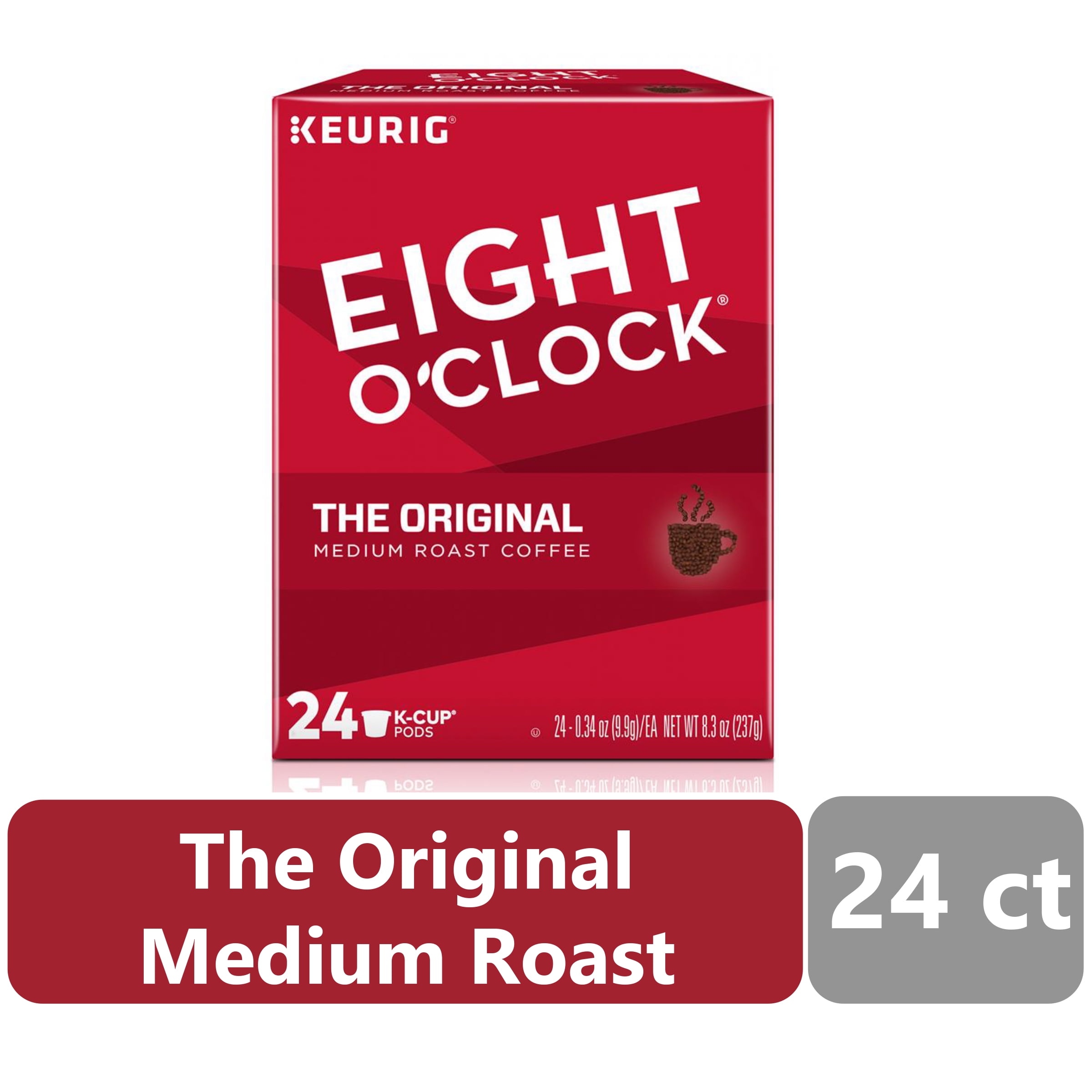 Eight O'Clock The Original Medium Roast K-Cup Coffee Pods, 24 Ct