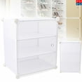 thumbnail image 5 of FETCOI Cube Storage Cabinet Shoe Tower Rack Organizer Shelf Stackable Cabinet Unit (3 * 12), 5 of 22