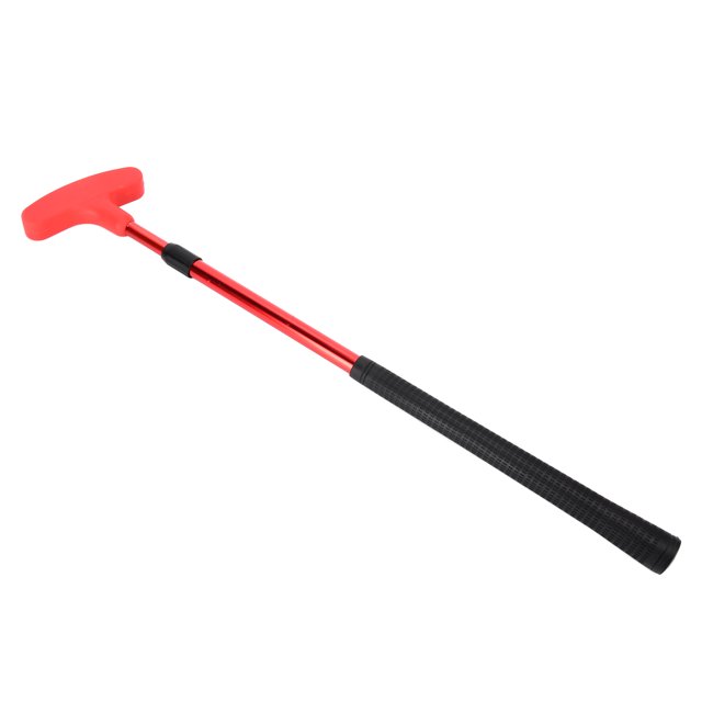 Putter, Red Non Slip 2 Section Training Aids Portable Retractable For Office For Outdoor For Home