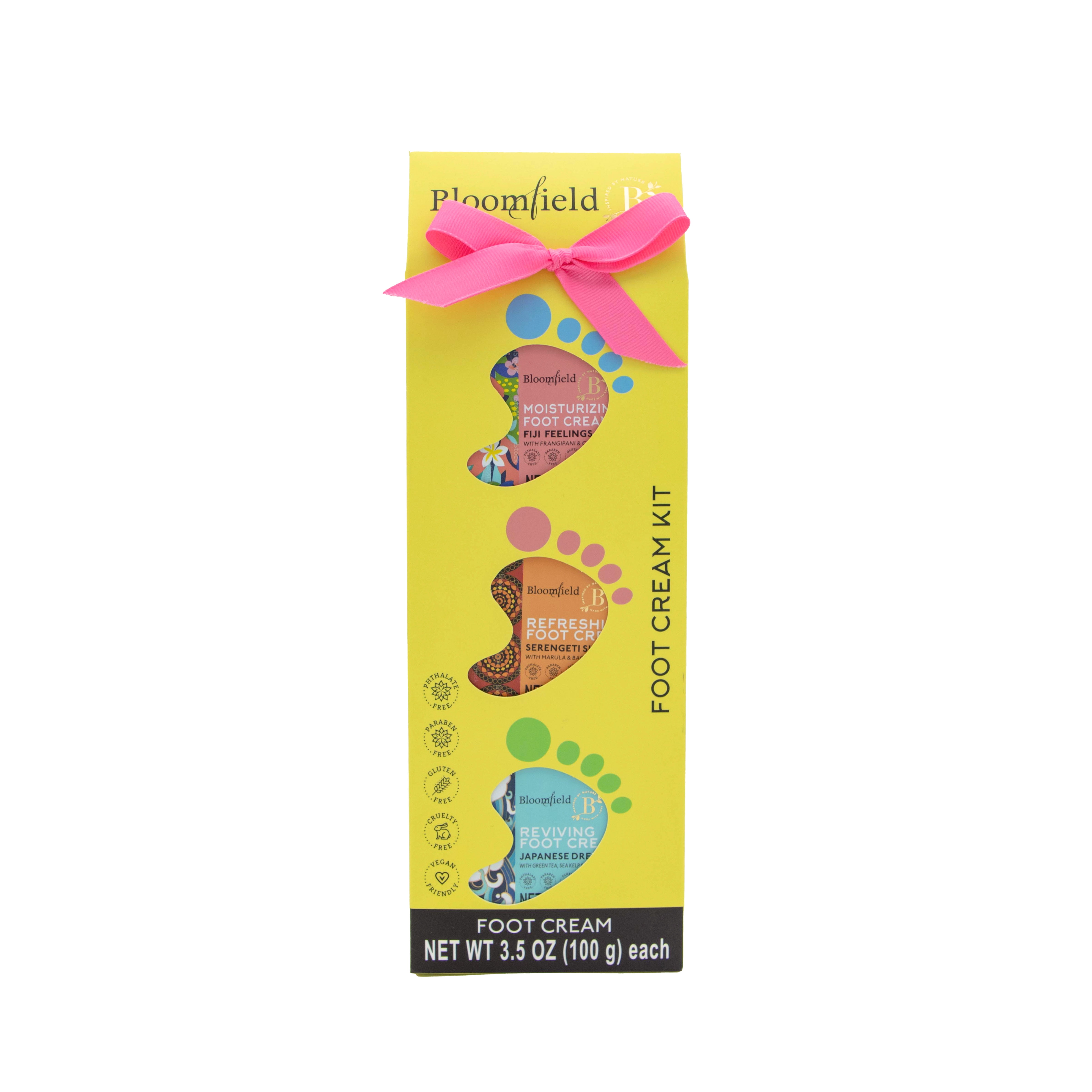 Bloomfield An irresistible collection of three super moisturising and