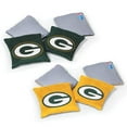thumbnail image 1 of Wild Sports NFL Green Bay Packers 8pk Dual Sided Bean Bags, Team Color, 1 of 7