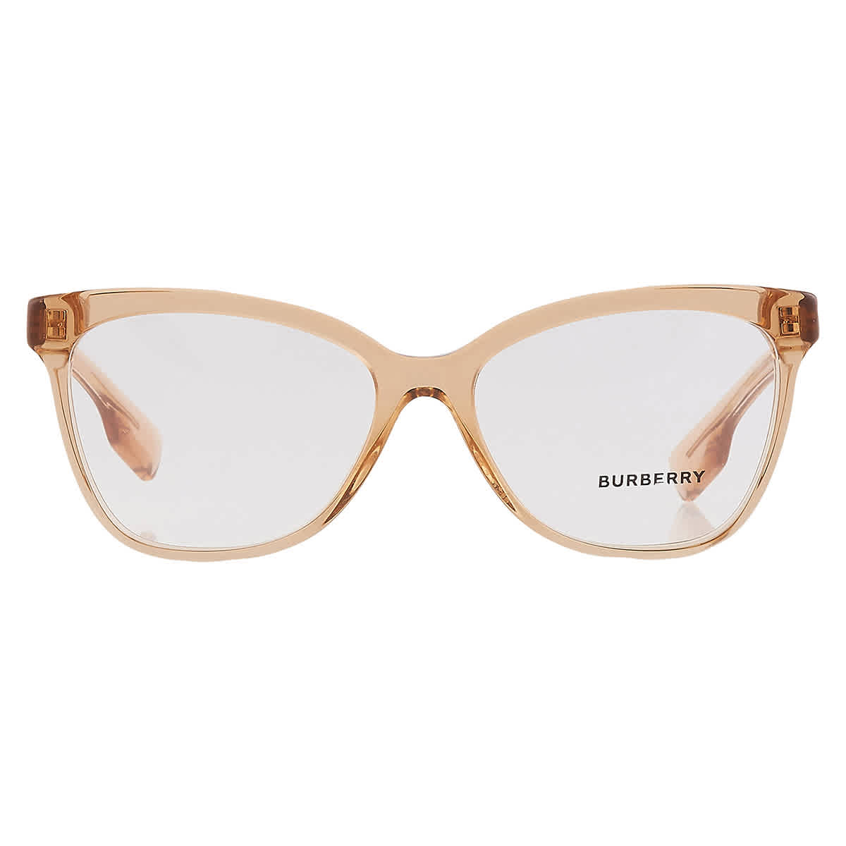 NEW BURBERRY EYEGLASSES BROWN WOMEN EYEWEAR BURBERRY BE2301 3808 Burberry BE2301 Eyeglasses Frame | BestNewGlasses.com | Free  main image 4