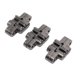 thumbnail image 5 of Bisagras ocultas, 3 piezas Mini bisagras invisibles de 43 mm Bisagras de cerradura de puerta Rendimiento sólido, 5 of 12