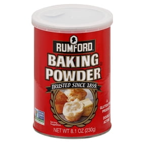 Great Value Double Acting Baking Powder 8.1 oz for Fluffy Cakes ...