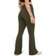 thumbnail image 4 of Gibobby Pantalon yoga mujer Out Sports Workout Yoga Athletic Running Mujer Leggings Fitness Pantalones Yoga Pantalones(Verdemilitary,M), 4 of 5