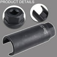 thumbnail image 3 of Oxygen Sensor Socket1/2Inch Drive Removal Installation Tool 8Mm 18Mm Accessories, 3 of 8
