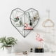 thumbnail image 3 of Estantes colgantes de hierro para pared con forma de corazón, Clips, cordones, estante de almacenamiento para fotos, soportes para estantes, decoración, manualidades, decoración para el hoga, 3 of 5
