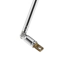 thumbnail image 1 of Telescopic FM Radio Antenna 4 Sections Chrome Plated Copper Antenna 360° Rotatable, 1 of 5
