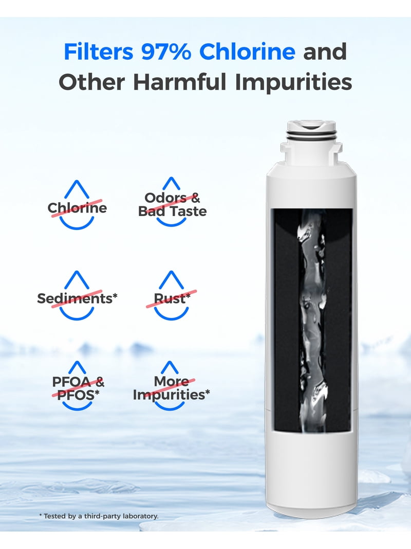 Waterdrop, Refrigerator Water Filter, 3 Pack, White - Walmart.com