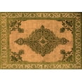 thumbnail image 1 of Ahgly Company Indoor Rectangle Oriental Orange Industrial Area Rugs, 8' x 12', 1 of 4