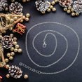 thumbnail image 1 of OULII 10Pcs Necklace Chain for Jewelry Making Silver Metal Diy Projects Giving Women Men, 1 of 8