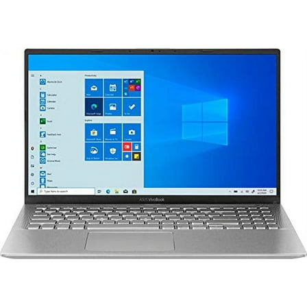 Asus Vivobook X512DA 15.6-inch FHD Premium Laptop PC, AMD Quad-Core Ryzen 5 3500U, AMD Radeon Vega 8 Graphics, 8GB DDR4 RAM, 512GB SSD, Windows 10 Home 64 bit, Silver
