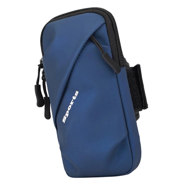 Bolso del brazalete del teléfono, pulsera del teléfono, bolso del tenedor del teléfono, bolso del brazo de los deportes, bolso de los brazaletes del g Azul