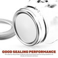 thumbnail image 5 of KAKOWELY Canning Lids 48 Pcs Canning Lids Mason Jar Lids Wide Mouth Vacuum Seal Mason Jar Lids Mason Jar Caps Mason Jar Drinking Lids For Kitchen3.23"X3.23"X0.12", 5 of 5