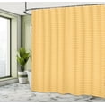 thumbnail image 4 of Ambesonne Art Deco Shower Curtain, Minimalist Floral Like, 69"Wx84"L, Marigold and Beige, 4 of 4