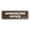 Brown, variant on Standard Admissions Office Sign (White) - Medium