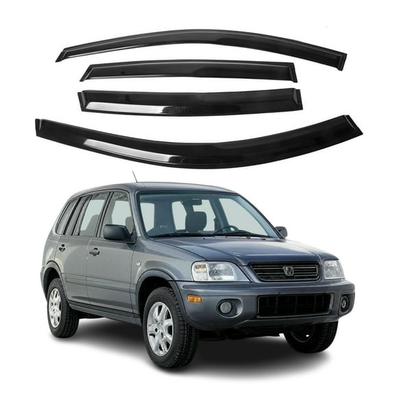 Fits honda crv 9701 Acrylic Window Visor Sun Rain Deflector Guard