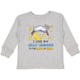 thumbnail image 3 of Inktastic I Love my Great Grandpa to the Moon and Back Cute Sheep Boys or Girls Long Sleeve Toddler T-Shirt, 3 of 5