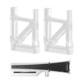 thumbnail image 2 of Game Console Horizontal Stand Desk Base Holder with Non-Slip Bottom for PS5 Slim Game Consoles, 2 of 8