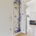 thumbnail image 5 of 37.8 x 78.9 Inch Purple Rose Large Street Lamp Wall Sticker,Streetlight Floral Art Wall Decal Removable Vinyl Peel and Stick for Living Room Bedroom Nursery Door Sofa TV Background Decoratio, 5 of 8