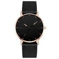 thumbnail image 1 of Heliisoer Montre Homme Bracelet en Maille Ultra-Mince quartz, 1 of 1
