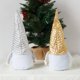 thumbnail image 5 of Silver Tomte de gnomo sueco hecho a mano para adornos de muñecas con barba, sombrero largo, Navidad El, 5 of 5