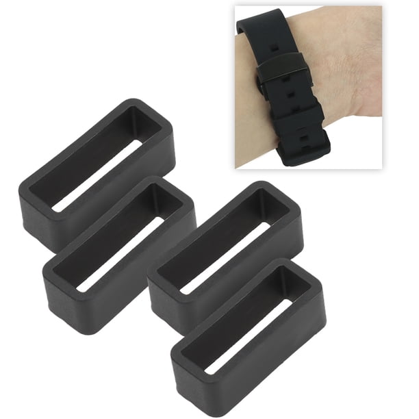 4 Piezas Correa de Reloj de Silicona de Repuesto Con Hebilla de Seguridad - Accesorio para Reloj de Pulsera