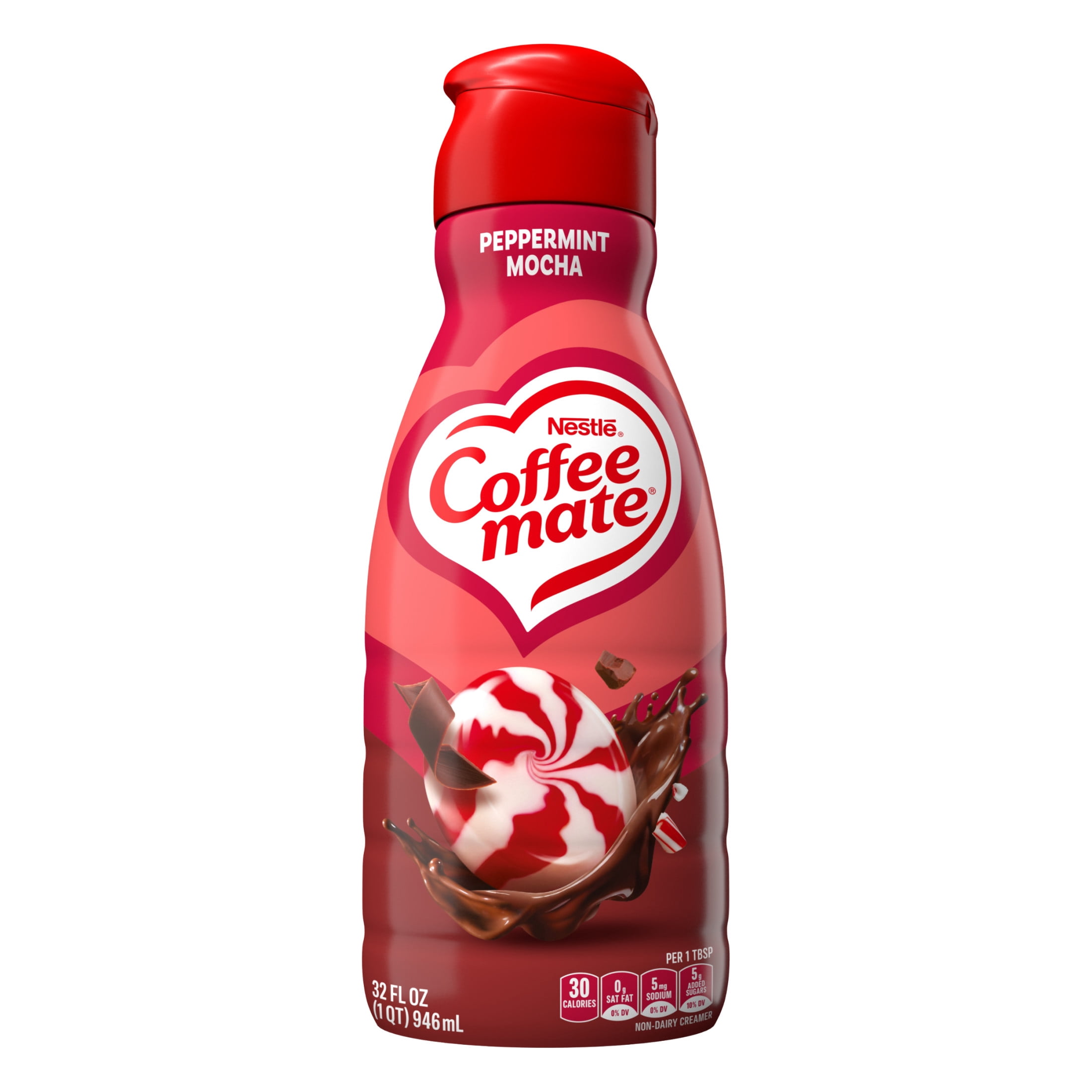Nestle Coffee Mate Non-Dairy Peppermint Mocha Flavored Coffee