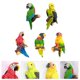 thumbnail image 2 of 5pcs Fridge Magnets Birds Design Decal Art Stickers Room Magnetic Home Decor, 2 of 3