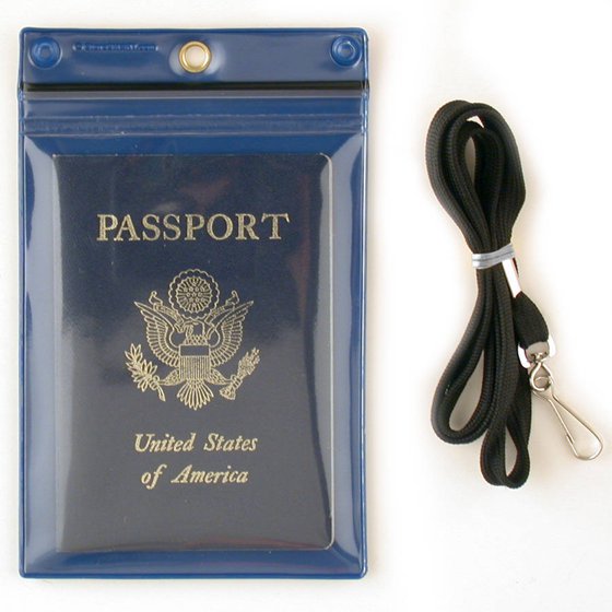 StoreSMART StoreSMART Passport Holder with Lanyard for Passport Protection, Money, Medication