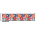 thumbnail image 2 of Floral Sofa Upholstery Fabric by the Yard, Repeating Pattern Overlapped Flower Petals in Various Pastel Colors Graphic Image, Decorative Fabric for DIY and Home Accents, Multicolor by Ambesonne, 2 of 4