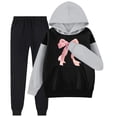 thumbnail image 4 of WEAIXIMIUNG Ensemble de Pantalon à Capuche à Manches Longues pour Enfants de Noël 13-14 Ans, 4 of 4