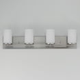 thumbnail image 3 of Maxim 10284SWSN Lateral Satin Nickel 30"W 4-Bulb Vanity Light Fixture, 60W, 3 of 7