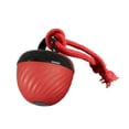 thumbnail image 4 of jinwen Interactive Dog Toy Ball Smart Pet Puppy Ball Active Rolling Pet Accessory Three Play Modes Detachable Random Path with Ropes Red, 4 of 9