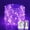 Purple, variant on Rope String Lights, 12M 100LED Rope String Lights Ribbon Mood Rope Light Waterproof Battery Tube Lights 8 Modes