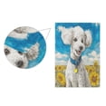 thumbnail image 4 of Wobogo White Poodle Garden Flag 28×40 Inch Double Sided For Outdoor Yard Decoration, 4 of 6