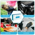thumbnail image 2 of PYRSIVA MEDICAL Large Nitrile Gloves | 100Pcs Disposable Gloves for Doctors, Nurses, Estheticians, Chefs, Tattoo Experts | Ambidextrous Non-Latex Gloves | Comfortable Non-Powdered Gloves, 2 of 5