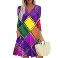 thumbnail image 2 of CIENVNSTG Women's Fashion A-Line Summer Dress Casual Flowy Dress for Everyday Wear, 2 of 4