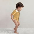 thumbnail image 4 of Daiia Cartoon Squirrel Printed Unisex-Baby Short Sleeve Onesies Bodysuits Baby Climbing Clothes Soft and Comfortable Romper with Expandable Shoulder Design-6 Months, 4 of 8