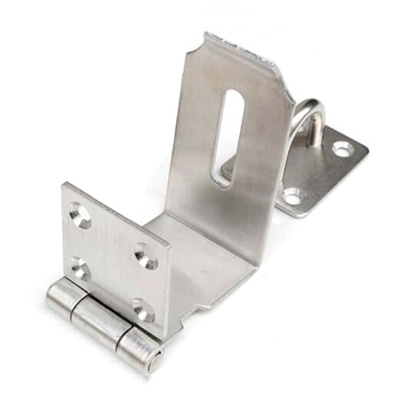 Megawheels 304 Stainless Steel 90 degree Door Padlock Clasp Buckle