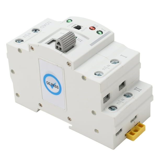 Interruptor de Transferencia Automática, Controlador de Rápido de Circuito Generador de Doble Potencia 63A, Párrico CA 50-60 Hz, vertical U horizontal en Gabinete, Límite
