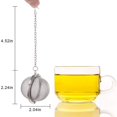 thumbnail image 2 of PEACNNG Stainless Steel Tea Ball Infusers (2 Count), 2 of 7