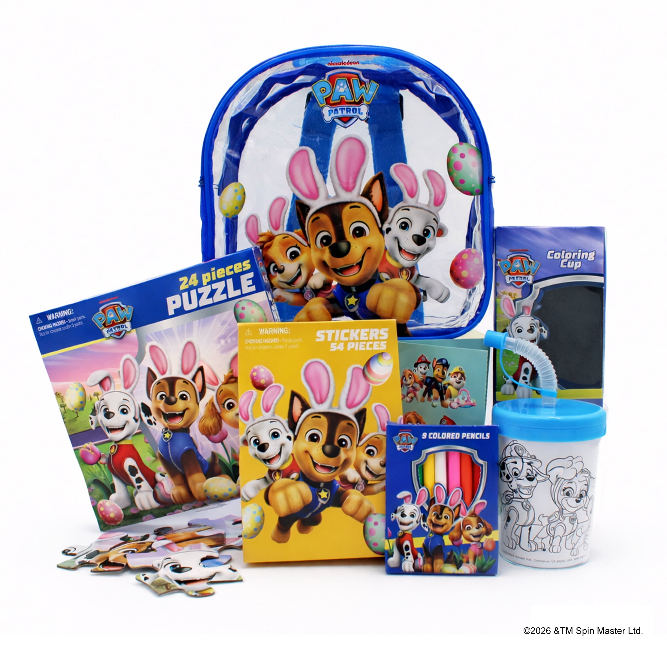 Paw Patrol Backpack Prefilled Gift Set