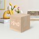 thumbnail image 2 of Digital Alarm Clock, with Wooden Electronic LED Time Display, Cubic Small Mini Wood Made Electric Clocks for Bedroom, Bedside, Desk（Battery not included）, 2 of 4