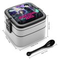 thumbnail image 2 of Mob Psycho Fiambrera de Doble Capa, Contenedor de Almuerzo Portátil Apilable, Almacenamiento de Alimentos Hermético a Prueba de Fugas, 1000ml, 2 of 6