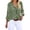 Green, variant on Women Striped Shirt Long Sleeve Fashion Casual Collar Regular Fit Button Down Shirt Lightweight Comfort Classic Tee with Pocket Green L
