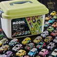 thumbnail image 3 of Gprince Pull Back Cars Toys Set Friction Power Alloy Casting Vehicles Mini Racing Cars Toys For Kids Christmas Birthday Party Gifts, 3 of 9